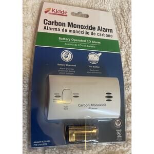 Kidde Carbon Monoxide Alarm Battery Operated CO Detector Monitor 9C05-LP2 New